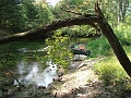 swift river sep 06 empty canoe